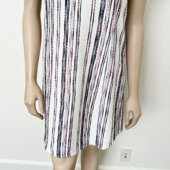[Anthropologie] Akemi + Kin Jovanie Ruffle Sleeve Striped Tunic Dress Sz Small S - Picture 6 of 12